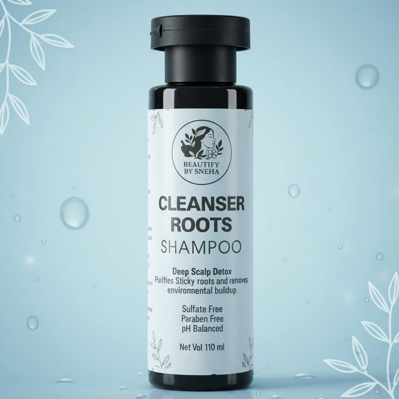 CLEANSER ROOTS SHAMPOO FOR HAIR GROWTH AND HAIR FALL CONTROL