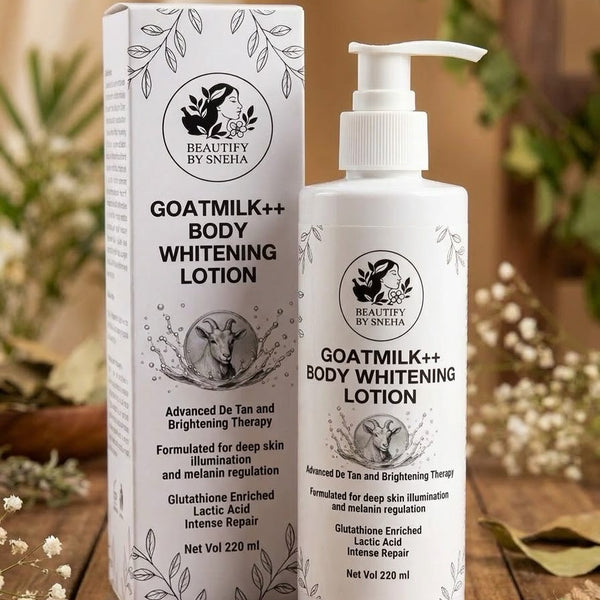 GOATMILK++ WHITENING BODY LOTION 220ML