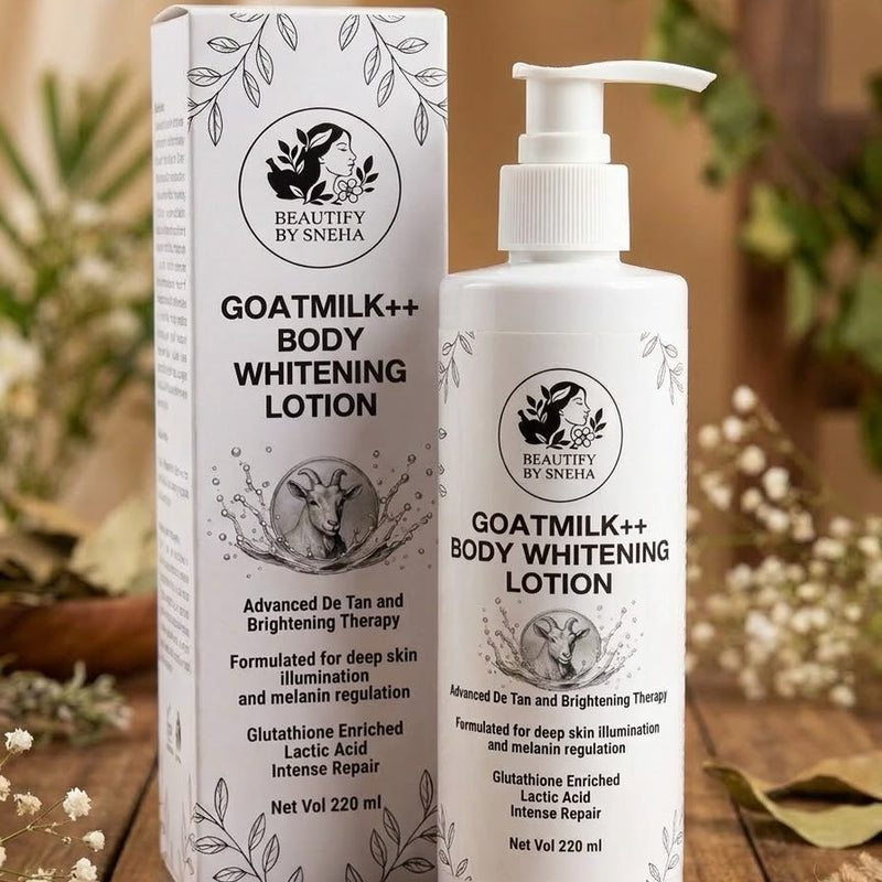 GOATMILK++ WHITENING BODY LOTION 220ML