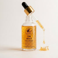 24K GOLD GLOW & ANTI-AGING  FACE SERUM