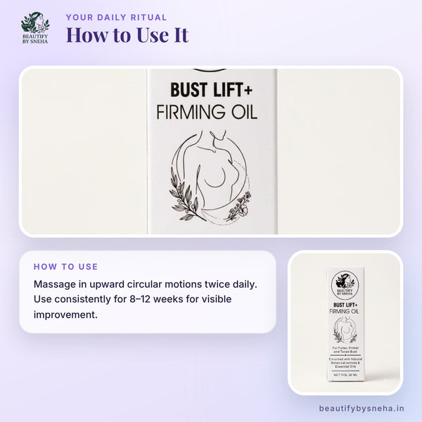 BUST LIFT+ FOR ANTI AGING AND BUST TIGHTENING