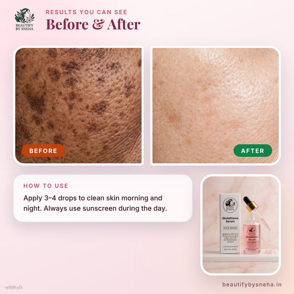 Pure Glutathione Serum for Skin Brightening