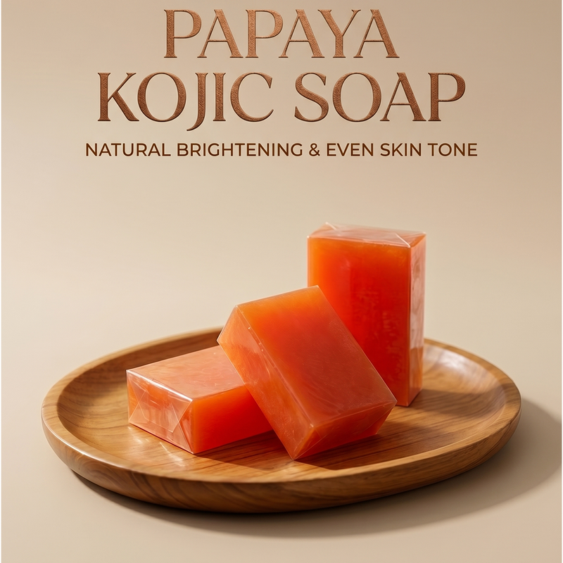 Papaya Kojic Soap for Skin Brightening Pack of 3