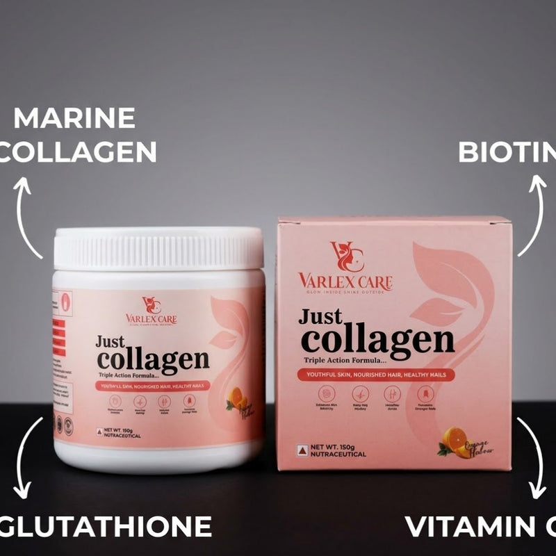 JUST COLLAGEN - MARINE COLLAGEN + GLUTATHIONE+ VITAMIN C + BIOTIN