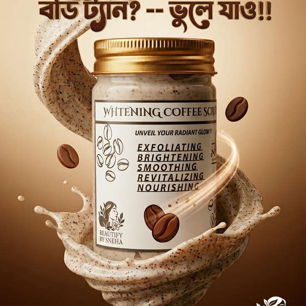 Tan Removal & Brightening Coffee Scrub