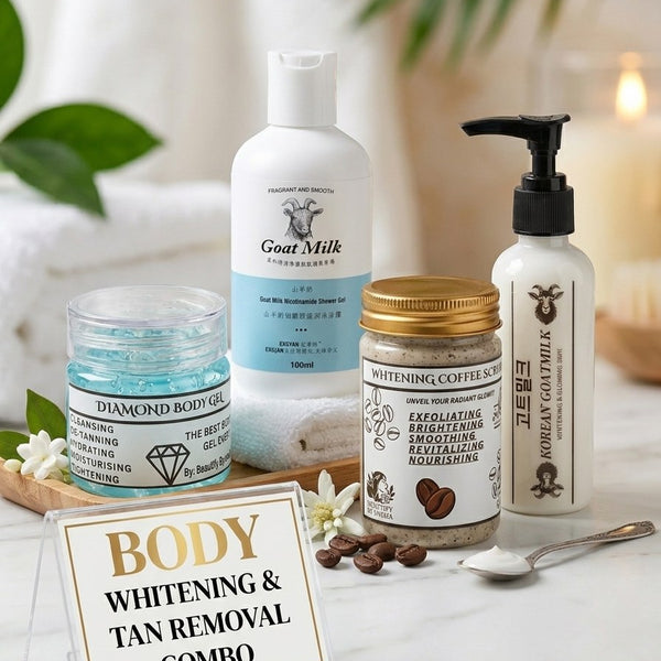 BODY WHITENING & TAN REMOVAL COMBO- ONLY FOR BODY