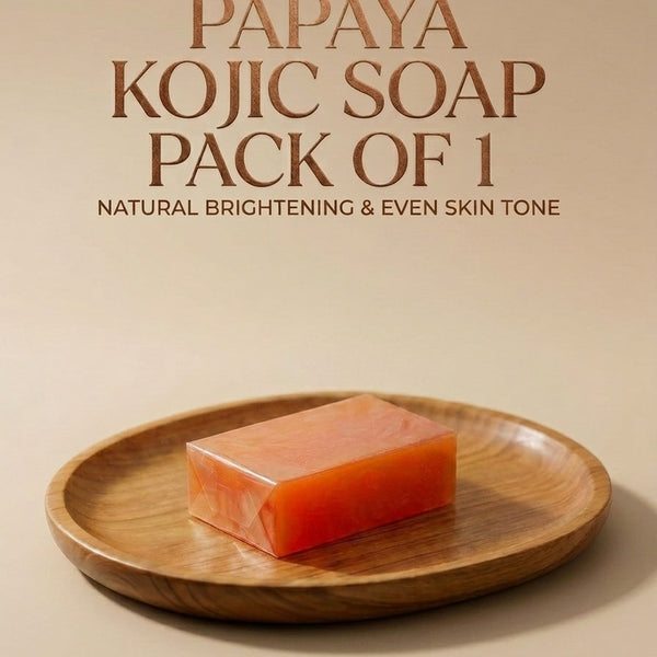 Papaya Kojic Soap for Skin Brightening Pack of 1