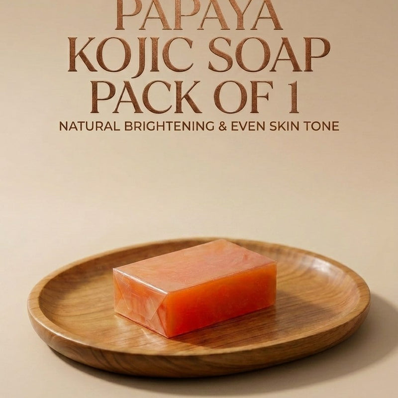 Papaya Kojic Soap for Skin Brightening Pack of 1