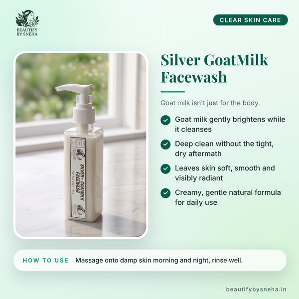 Silver GoatMilk Facewash